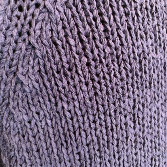 Vince blue crewneck knit ribbed trim sweater size Extra Small XS - Picture 6 of 11